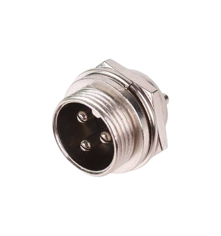 GX16 2/3/4/5/6/8PIN Circular Aviation Metal Connector فيشة حديد