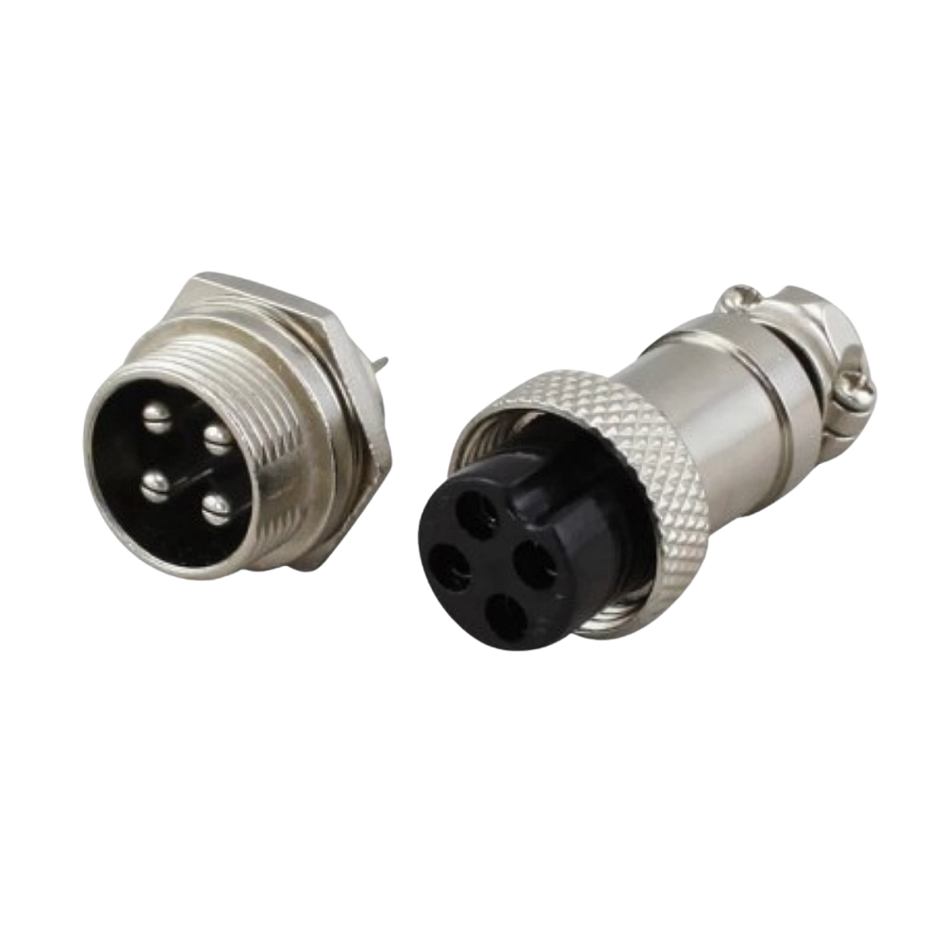 GX16 2/3/4/5/6/8PIN Circular Aviation Metal Connector فيشة حديد