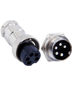 GX16 2/3/4/5/6/8PIN Circular Aviation Metal Connector فيشة حديد