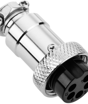 GX16 2/3/4/5/6/8PIN Circular Aviation Metal Connector فيشة حديد