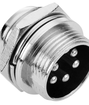 GX16 2/3/4/5/6/8PIN Circular Aviation Metal Connector فيشة حديد