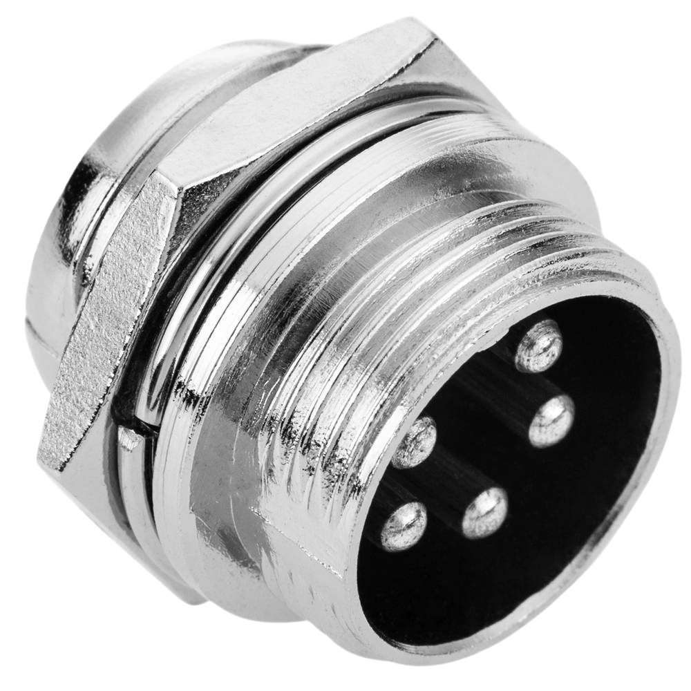 GX16 2/3/4/5/6/8PIN Circular Aviation Metal Connector فيشة حديد