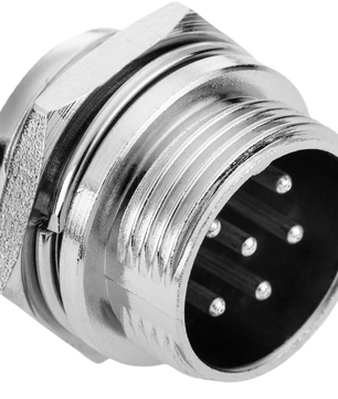 GX16 2/3/4/5/6/8PIN Circular Aviation Metal Connector فيشة حديد