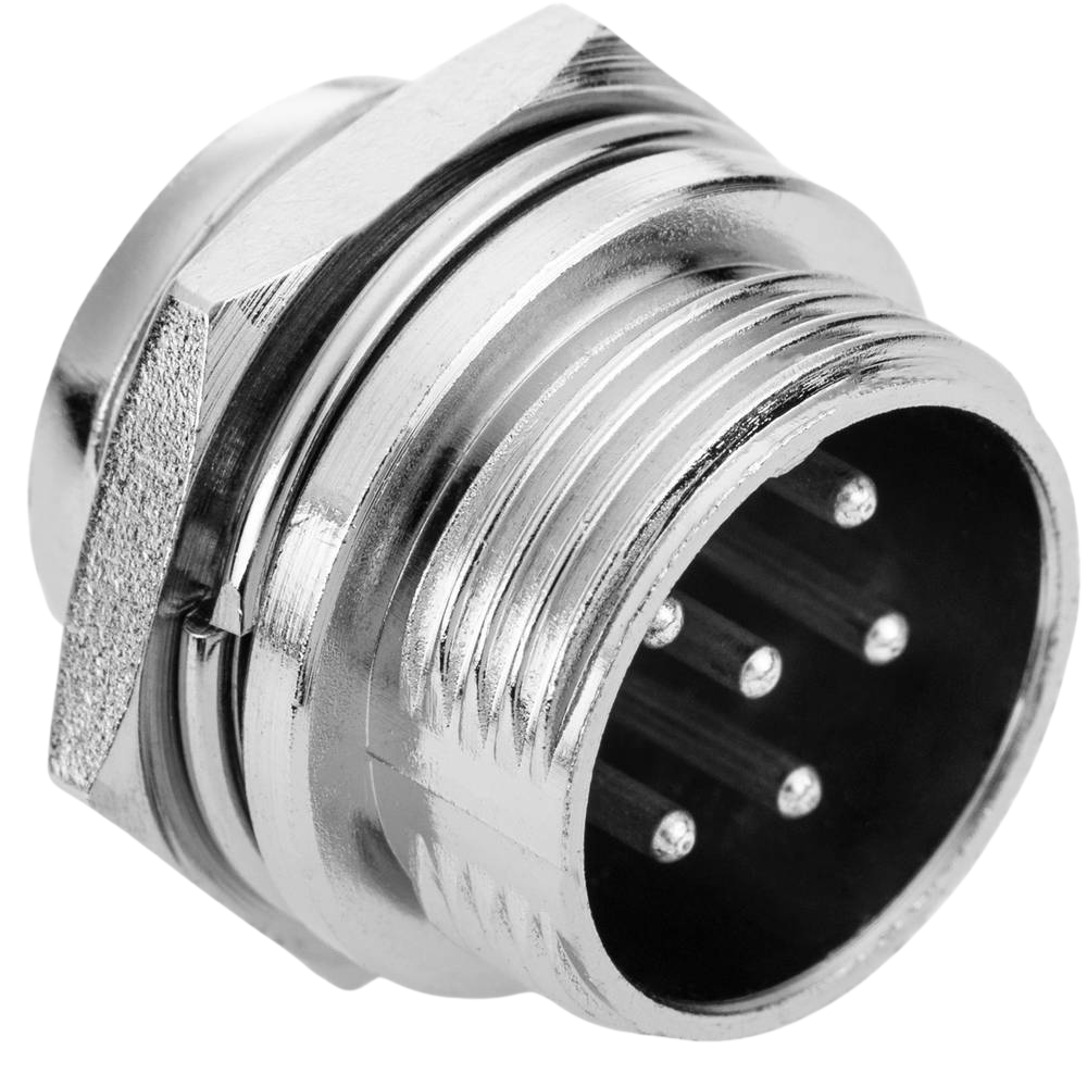 GX16 2/3/4/5/6/8PIN Circular Aviation Metal Connector فيشة حديد