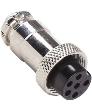 GX16 2/3/4/5/6/8PIN Circular Aviation Metal Connector فيشة حديد