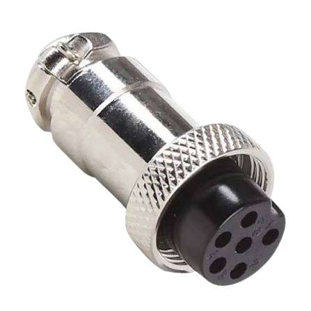 GX16 2/3/4/5/6/8PIN Circular Aviation Metal Connector فيشة حديد