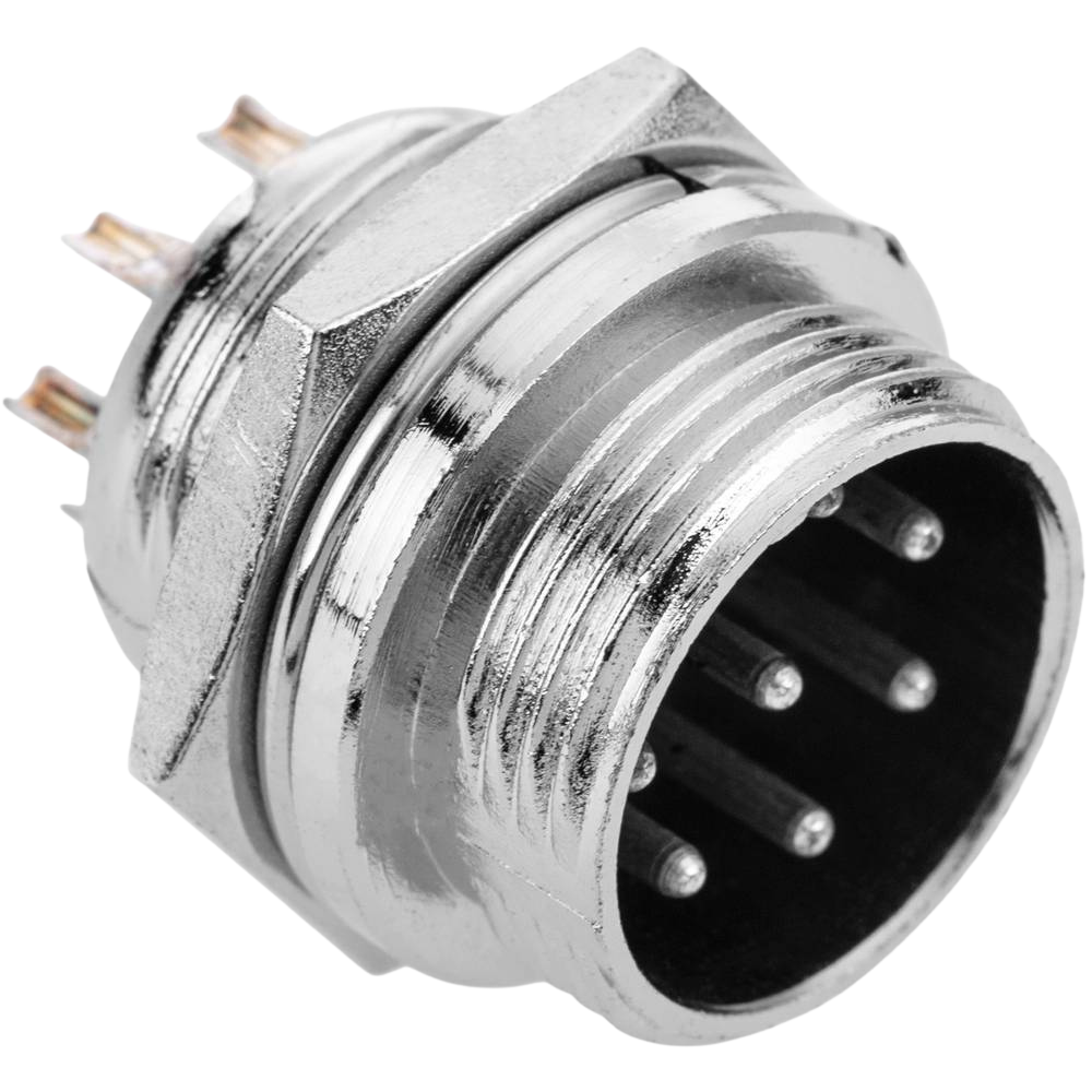GX16 2/3/4/5/6/8PIN Circular Aviation Metal Connector فيشة حديد