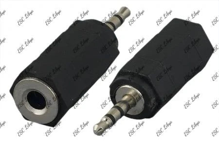 3.5mm Stereo to 2.5mm Stereo Audio Jack تحويلة من جاك متوسط الى صغير