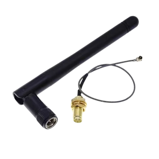 IPEX to SMA Female External Adapter + SMA Male Antenna for 2.4G WIFI Module