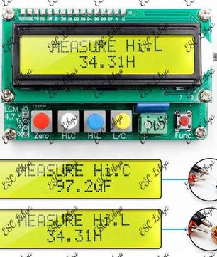 LC100-A Digital LCD High inductance and Capacitance Meter مقياس ملفات و مكثفات عالي