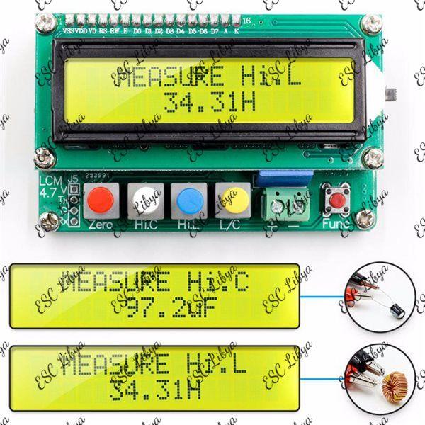 LC100-A Digital LCD High inductance and Capacitance Meter مقياس ملفات و مكثفات عالي