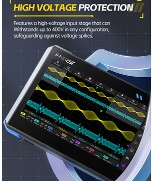 FNIRSI® DPOS350P 4-IN-1 350MHz 1GSPS Touch Screen Tablet Oscilloscope Signal Generator Spectrum Analyzer Frequency Response Analyzer