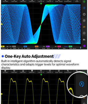 FNIRSI® DPOS350P 4-IN-1 350MHz 1GSPS Touch Screen Tablet Oscilloscope Signal Generator Spectrum Analyzer Frequency Response Analyzer