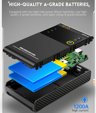 FNIRSI® SWM-10 Portable Intelligent Color Screen Spot Welding Machine كاوية نقطية