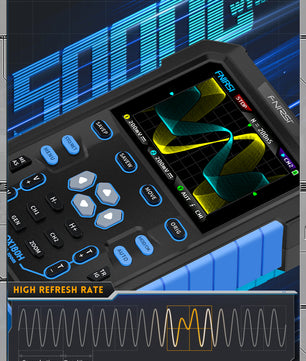 FNIRSI® DPOX180H 2 Channel 180MHZ 2-IN-1 Digial Phosphor Oscilloscope & Function Generator
