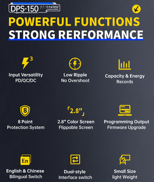 FNIRSI® DPS-150 Mini DC Adjustable CNC Programmable Regulated Switching Power Supply