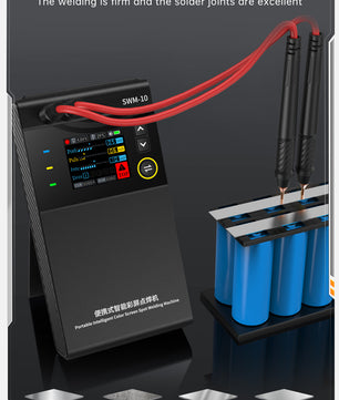 FNIRSI® SWM-10 Portable Intelligent Color Screen Spot Welding Machine كاوية نقطية