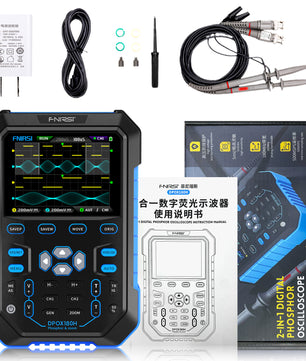 FNIRSI® DPOX180H 2 Channel 180MHZ 2-IN-1 Digial Phosphor Oscilloscope & Function Generator