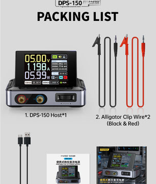 FNIRSI® DPS-150 Mini DC Adjustable CNC Programmable Regulated Switching Power Supply