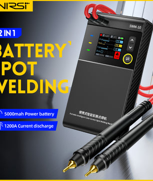 FNIRSI® SWM-10 Portable Intelligent Color Screen Spot Welding Machine كاوية نقطية