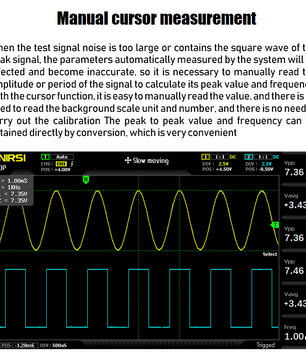 FNIRSI® 1014D 2 in 100Mhz Dual Channel Digital Storage Oscilloscope and DDS Signal Generator راسم و مولد إشارة