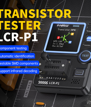 FNIRSI® LCR-P1 Multifunction Transistor Capacitor Tester
