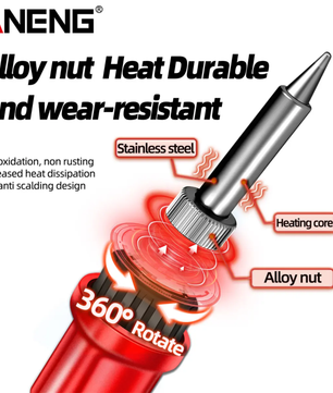 Aneng SL104-12 60W Soldering Iron كاوية لحام متغيرة أصلية