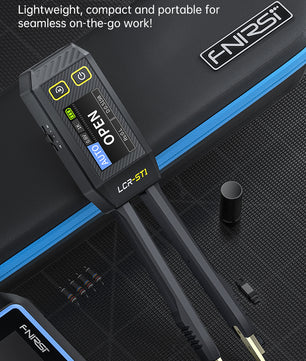 FNIRSI® LCR-ST1 Mini Smart Digital Tweezer LCR SMD ESR Tester ملقاط قياس ديجيتال