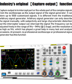 FNIRSI® 1014D 2 in 100Mhz Dual Channel Digital Storage Oscilloscope and DDS Signal Generator راسم و مولد إشارة