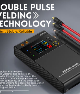 FNIRSI® SWM-10 Portable Intelligent Color Screen Spot Welding Machine كاوية نقطية