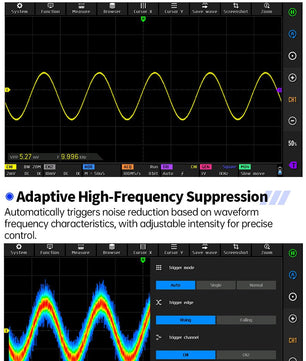 FNIRSI® DPOS350P 4-IN-1 350MHz 1GSPS Touch Screen Tablet Oscilloscope Signal Generator Spectrum Analyzer Frequency Response Analyzer