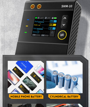 FNIRSI® SWM-10 Portable Intelligent Color Screen Spot Welding Machine كاوية نقطية