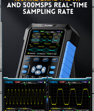FNIRSI® DPOX180H 2 Channel 180MHZ 2-IN-1 Digial Phosphor Oscilloscope & Function Generator