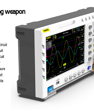 FNIRSI® 1014D 2 in 100Mhz Dual Channel Digital Storage Oscilloscope and DDS Signal Generator راسم و مولد إشارة