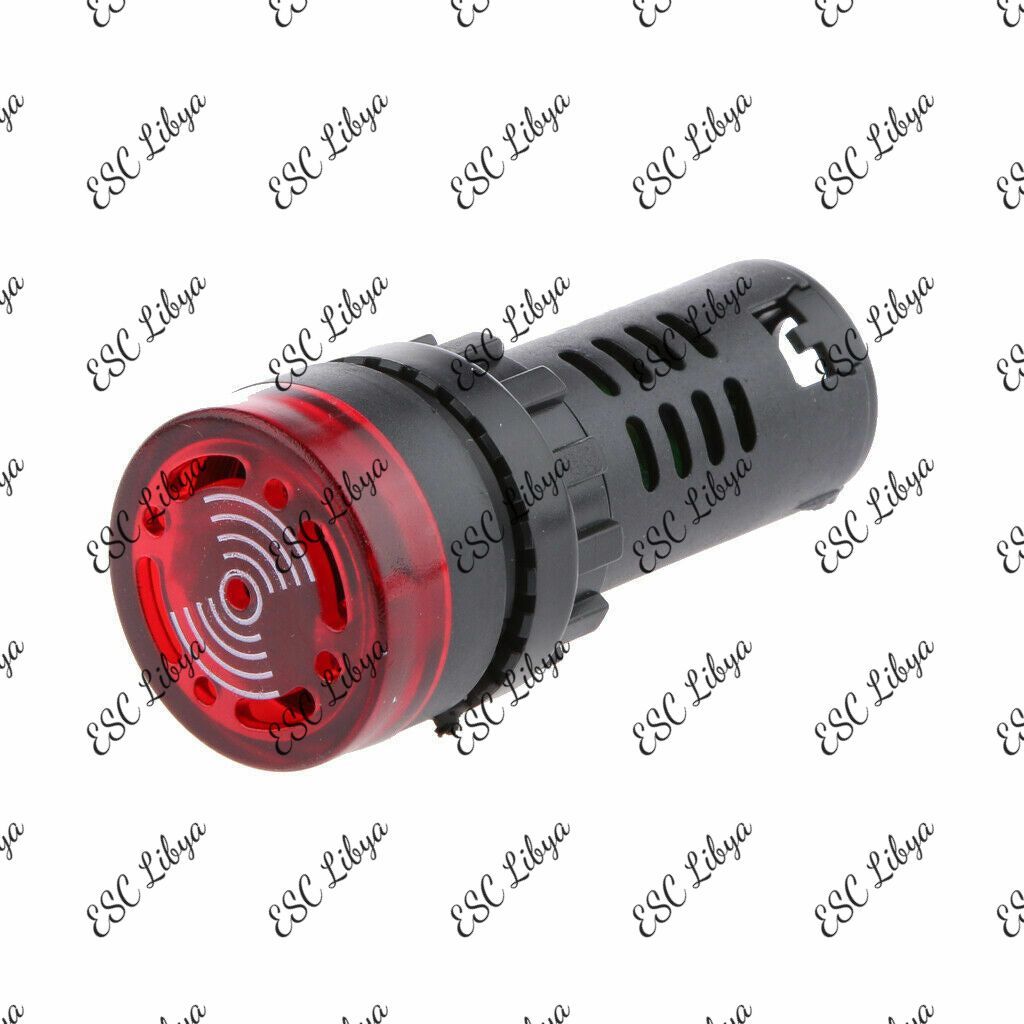 9-12V Red Buzzer Alarm Flash بزر و الارم احمر